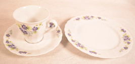 Eschenbach Bavaria Germany Cup Saucer Plate Lot of 3 - £15.29 GBP