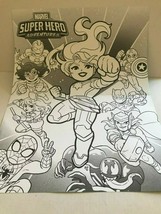 2 Marvel Coloring Sheets - Marvel Rising &amp; Super Hero Adventures from 20... - $4.95