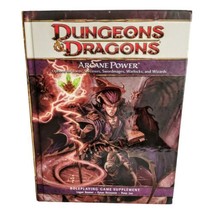 Arcane Power Dungeons and Dragons 4th Edition Book 2009 Roleplaying HC - £26.24 GBP