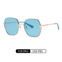 Metal Nylon Sunglasses JS8563  High Sense Large Frame Sunglasses Sun Pro... - £11.88 GBP