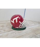 Vintage Virginia Tech Hokies CERAMIC Football Helmet COIN BANK - $384.85 MXN