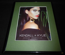 2016 Kendall &amp; Kylie Spring Collection Framed 11x14 ORIGINAL Advertisement - £27.86 GBP