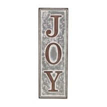 Cheungs Decorative Farmhouse Style "Joy", Vertical Wall Sign - $38.82