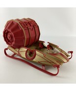 Red One Santa Sleigh Popcorn Bucket Cinemark Christmas Movie Theater Exc... - $59.35