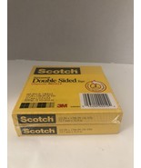 New Double-Sided Tape, 3&quot; Core, 0.5&quot; x 36 yds, Clear, 2/Pack SHIPN24HR - $391.68 MXN