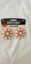 Hearing Aid Batteries Rayovac Size 13 16 Count Best By Aug 2023 - £6.86 GBP