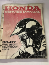 1986 1987 Honda TRX 250R FourTrax 250R Service Shop Manual OEM 61HB901 - £22.66 GBP