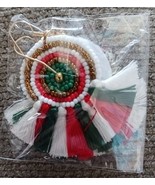 CHRISTMAS tree holiday SEED BEED DANGLE EARRINGS new in package - $17.52 CAD