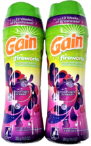 2 Pack Gain Fireworks In Wash Scent Booster Moonlight Breeze 10oz - £28.23 GBP