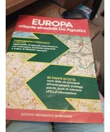 Europe/Europa Road Atlas Collins 1986  VG cond - £12.48 GBP