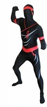 Morphsuits Men&#39;s Premium US New, Ninja Halloween Costume XLarge - £31.57 GBP