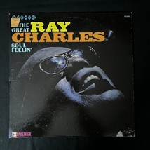 Ray Charles – The Great Ray Charles Soul Feelin&#39; Vinyl LP Premier Compilation - £7.86 GBP