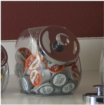 Anchor Hocking  1 Gallon Glass Penny Candy Jar with Chrome Lid - £23.88 GBP