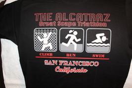 ALCATRAZ GREAT SCAPE TRIATHLON SAN FRANCISCO CALIFORNIA T-SHIRT SHIRT - £8.92 GBP