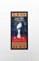 Super Bowl III Replica Ticket Matted and Ready to Frame NY Jets vs Colts - £14.21 GBP