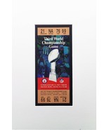 Super Bowl III Replica Ticket Matted and Ready to Frame NY Jets vs Colts - $17.82