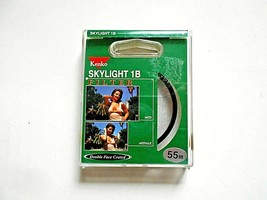 Kenko 55mm Skylight 1B Double Face Coated Filter No. 0316 - $12.86