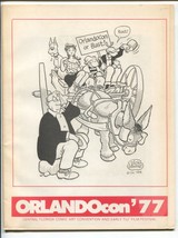 Orlando ComiCon Program Book 1977-4th OrlandoCon-CC Beck-Roy Crane-Walte... - £42.92 GBP