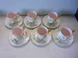 &quot;Royal Albert&quot; Bone China &quot;Braemar&quot; 6 Demitasse Cups, 6 Saucers, Beautiful - $49.50