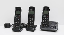Panasonic KX-TGE633M DECT 6.0 Cordless Phone System w/ Digital Answering Machine image 2