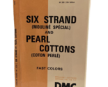 DMC Six Strand Pearl Cotton Color Card 200 Colors 5th Edition - $11.39