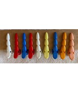 ⭕⭕VTG 9 Vintage Hair Barrettes for Women, New, Length 5 cm, clips - €10,19 EUR