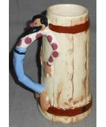 Twin Winton MOUNTAIN MEN Hillbilly FIGURAL HANDLED BEER MUG Pasadena Cal... - $14.84