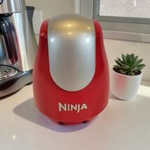Ninja Storm Food Processor Motor Base QB751Q 30 Red 400W TESTED - $19.79