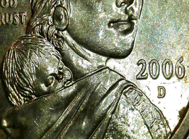 Sacagawea Dollar 2006 D  and No Date ($1.00) AA20D-CN2188 - £31.93 GBP