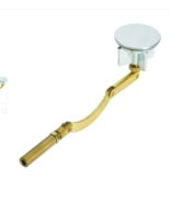 Gerber Replacement Bathtub Drain Linkage And Stopper Brass 1-7/8&quot; Diameter - £38.91 GBP
