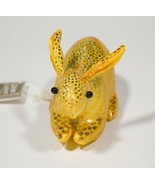 GLITTER CRITTERS COLLECTIONS SHINY GOLDEN JACK RABBIT BUNNY BEANIE OLD H... - $5.41 CAD
