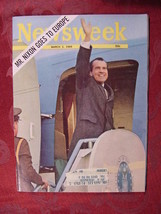 Newsweek March 3 1969 3/3/69 Nixon In Europe CATCH-22 - £5.12 GBP