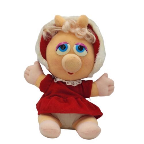 Primary image for Vintage Miss Piggy 10" Plush - The Muppets 1987