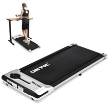 Under Desk Treadmill, Walking Pad With Remote Control, 2.5 Hp Portable W... - £201.42 GBP