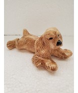 Ceramic golden cocker spaniel dog figure - $15.00