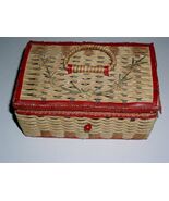 Sewing Basket Kit Vintage 1950's 1960's - $24.99