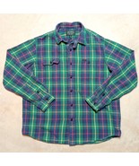 Polo Country Ralph Lauren Men&#39;s Plaid Flannel Loop Collar Button Shirt -... - $39.95