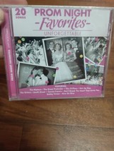 Prom Night Favorites - Unforgettable  CD 20 Songs The Platters NEW Sealed - $187.01 MXN