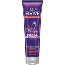 L&#39;OREAL PARIS Elvive Color Vibrancy Anti-Brassiness Purple Conditioner 5.1oz - £4.88 GBP