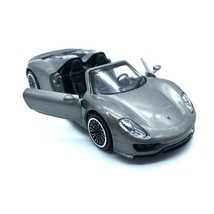 MSZ 2014 Porsche 918 Spyder Car Silver Pull Back Release Die Cast 1/41 Scale - £10.22 GBP