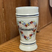 Original King Handpainted Handmade Vase Grapes Germany Flowers Floral Heart - £10.50 GBP