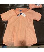 Nepallo womens S trophy pro short sleeve shirt color salmon - $629.67 MXN