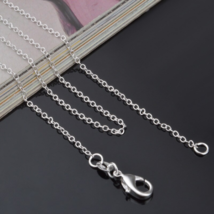 925 Sterling Silver Rolo Type Necklace - FAST SHIPPING!!! - £3.14 GBP+