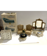 Petite Princess Fantasy Furniture Lot  vanity  bed chaise lounge - $61.75