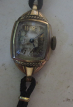 Antique Vintage Ladies Waltham Watch Art Deco 9 Jewels model 650 - £14.61 GBP