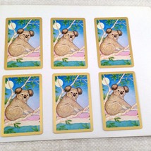 6 Koala Bear Playing Cards by Congress for Crafting, Re-purpose, Up-cycl... - $2.25