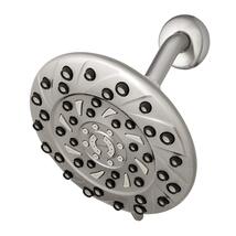 Waterpik 6-Mode RainFall+ Rain Shower Head with PowerPulse Massage, Brus... - $70.15 CAD
