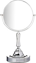 Sagler Vanity Mirror Chrome 6-Inch Tabletop Two-Sided Swivel With, Chrome Finish - £31.96 GBP