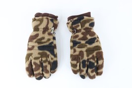 Vintage 90s Streetwear Thinsulate Insulated Camouflage Winter Gloves Men... - £31.50 GBP