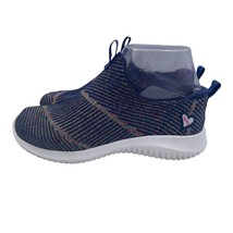Skechers Sport Ultra Flex Glitz Girls Slip On Shoes Purple Youth Kids 2 - $29.69